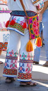 Huichol Embroidered Man's Clothing